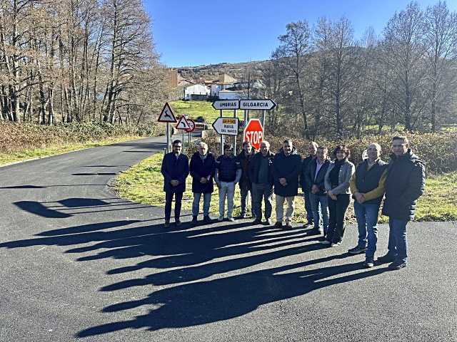 La Diputación de Ávila invierte 150.000 euros en la mejora de la carretera AV-P-542