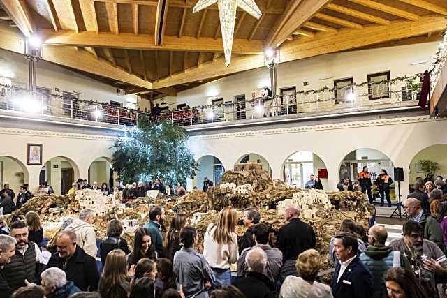 Inauguración del Belén Monumental en Pozuelo de Alarcón