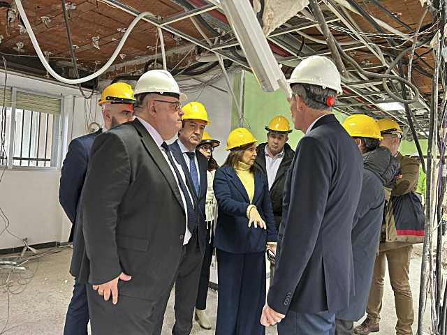 Alejandro Vázquez Ramos visitó las obras de renovación del Centro de Salud de Arévalo