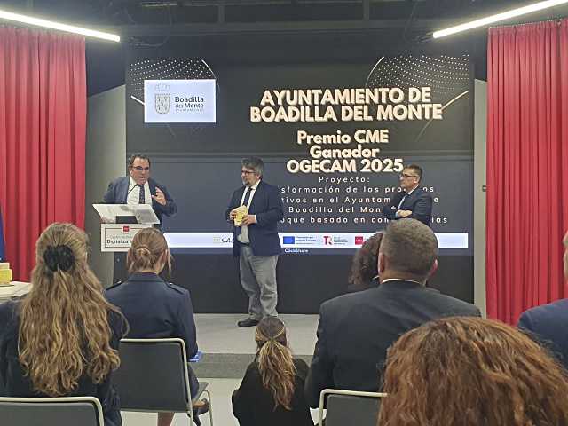 El Ayuntamiento de Boadilla del Monte gana el Premio Extraordinario del Observatorio de Gestión del Cambio