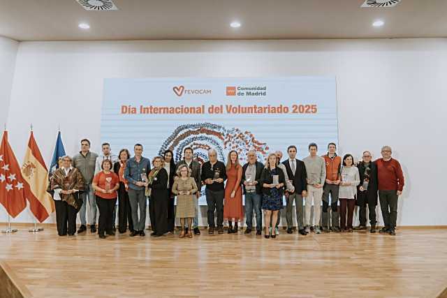 La Comunidad de Madrid celebra el Día Internacional del Voluntariado con la entrega de premios en Las Rozas