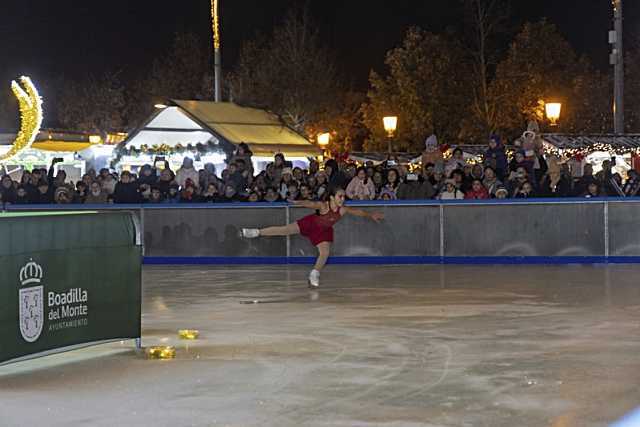 Pases gratuitos de patinaje en la pista de hielo municipal para centros educativos de Boadilla del Monte