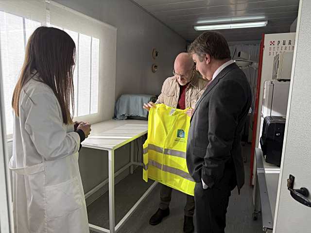 Visita a las nuevas instalaciones del CICA de Tres Cantos