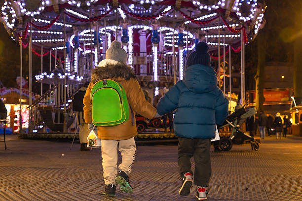 Inauguración del área de entretenimiento Juega en Navidad en Boadilla del Monte