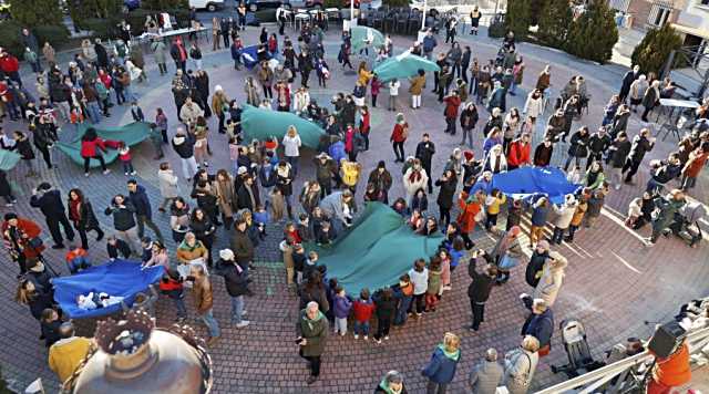 Pozuelo de Alarcón celebra el Manteo del Pelele el 14 de febrero
