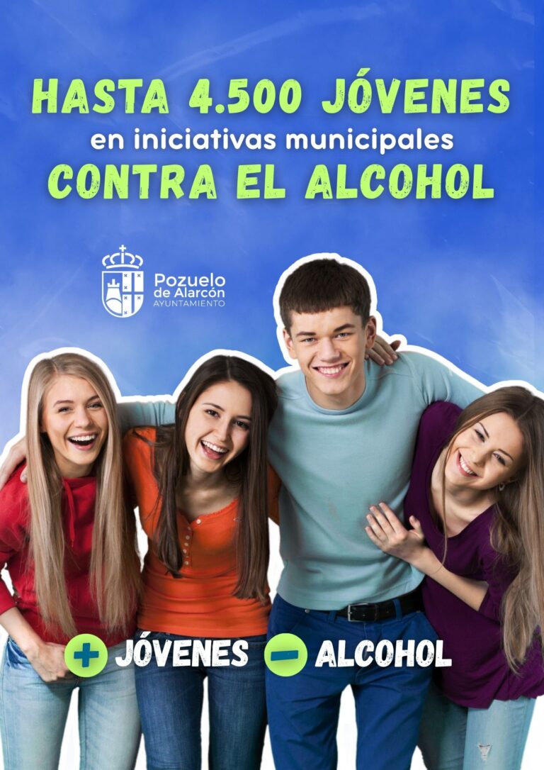 Pozuelo de Alarcón refuerza la prevención del consumo de alcohol entre jóvenes