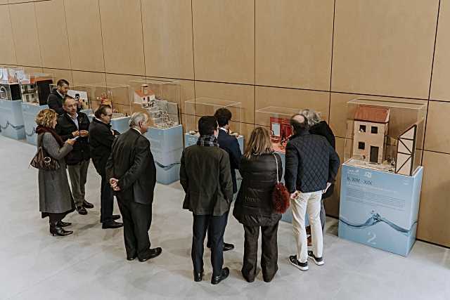 Inauguración de la exposición ‘Un río vertical’ en Las Rozas