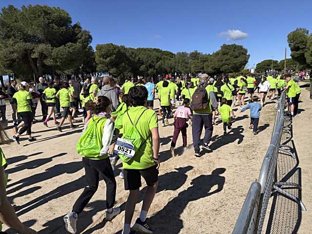 Éxito en la II Carrera Las Rozas En Marcha Contra el Cáncer en Las Rozas