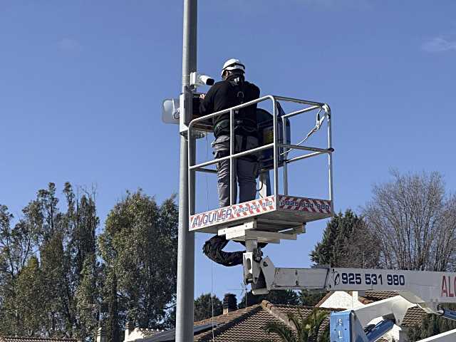 Olías del Rey ha reforzado su seguridad con la instalación de nuevas cámaras de vigilancia