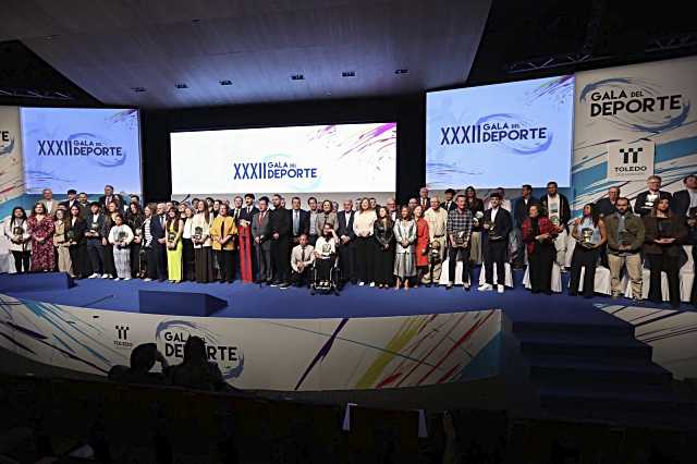 La Dipuración de Toledo celebró su XXXII Gala del Deporte con más de 800 asistentes