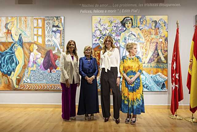 La artista María Jesús de Frutos presenta su exposición ‘Celebración’ en Pozuelo de Alarcón