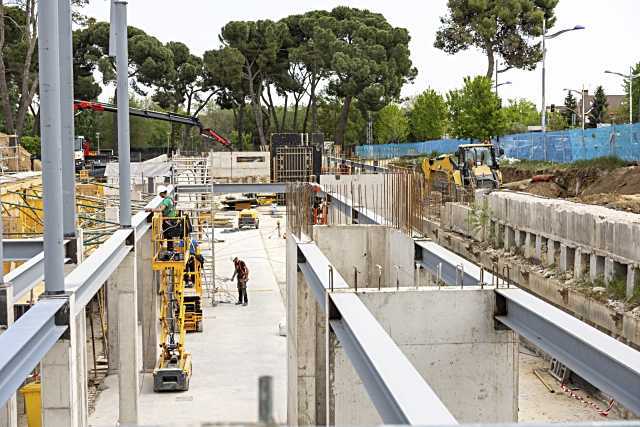 Avanza la construcción del polideportivo Carlos Ruiz