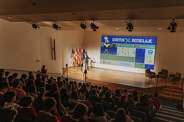 La primera edición de “Cortos x Reciclaje” se celebró en Las Rozas
