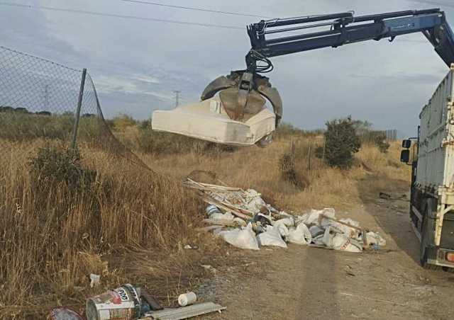 San Sebastián de los Reyes avanza en la lucha contra los vertidos ilegales en senderos rurales