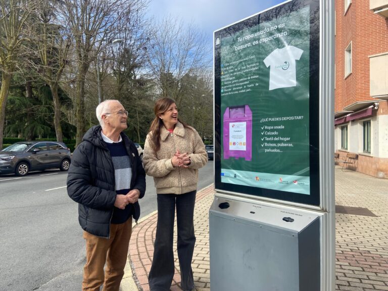 Ávila lanza campaña de concienciación sobre recogida selectiva de ropa