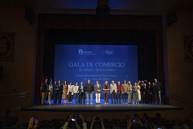 Celebrada la Gala del Comercio por el 35º Aniversario de Tres Cantos