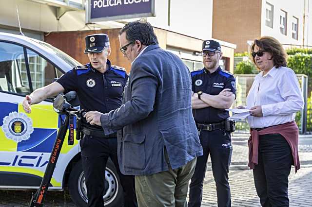 La Policía Local de Boadilla inicia una campaña de supervisión sobre vehículos de movilidad personal