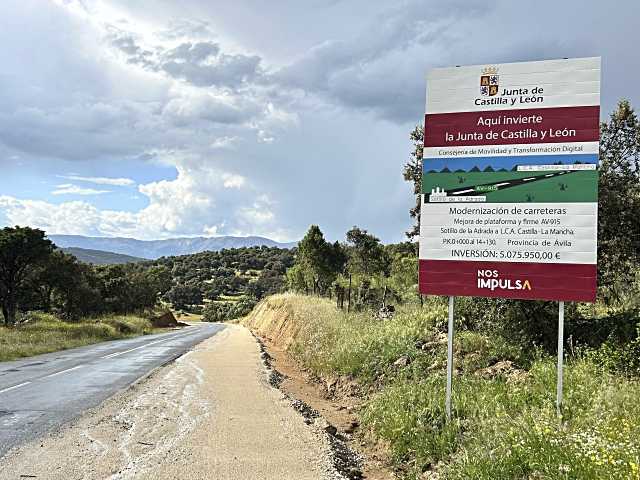 Cierre de la carretera AV-915 programado para el 24 de mayo de 2026