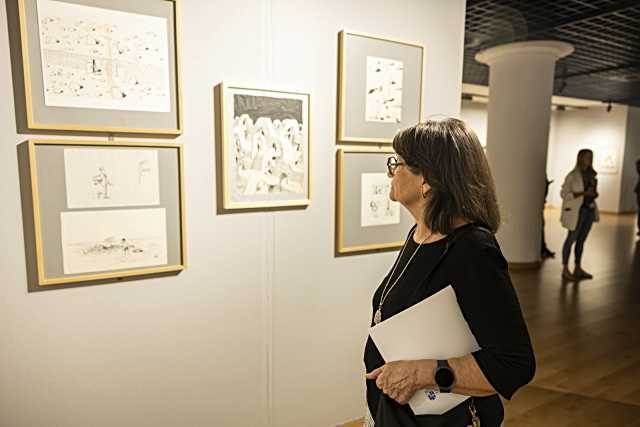 Más de 600 visitantes en dos semanas para la exposición de Antonio Mingote