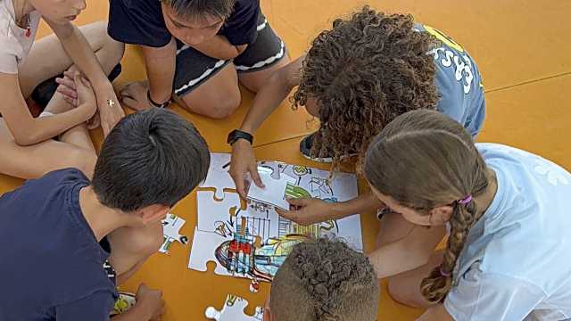 Estudiantes de Educación Primaria participan en la Gymkhana de Emprendimiento en Las Rozas