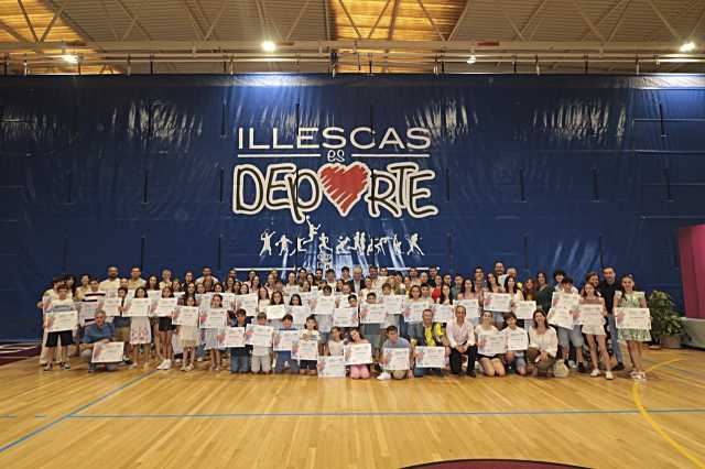 Illescas repartió sus reconocimientos a los mejores deportistas de 2025