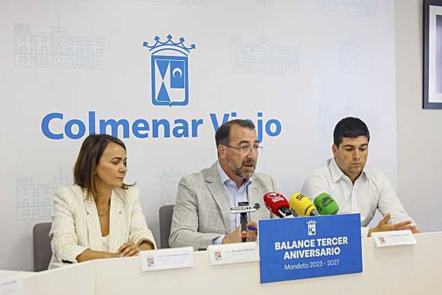 El Ayuntamiento de Colmenar Viejo avanza en la atención a las necesidades ciudadanas tras tres años de gestión