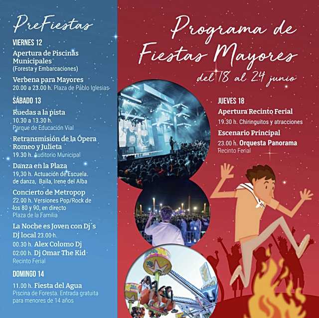 Tres Cantos se prepara para vivir sus Fiestas Patronales de San Juan 2026