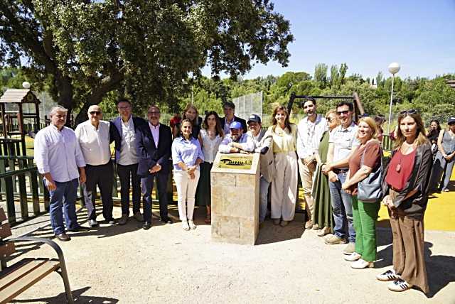 Las Rozas inaugura el ‘Parque de Isa’ en homenaje a Isa Guerrero fallecida por cáncer