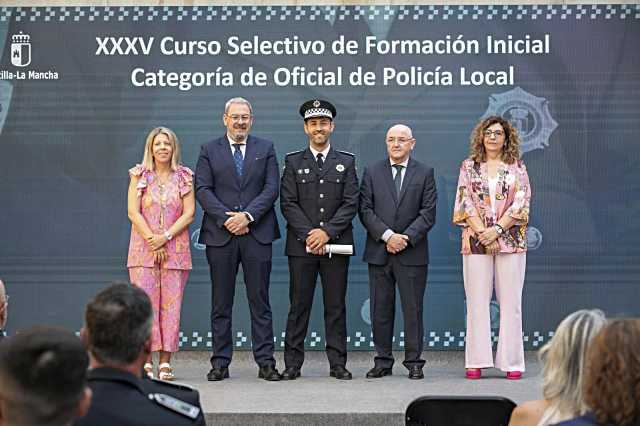 Jesús Tejado pasó la formación y será el nuevo Jefe de la Policía Local de Consuegra