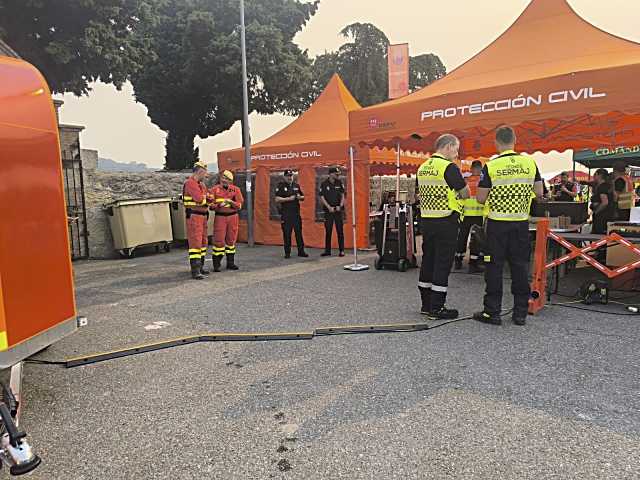 El CECOPI recibe apoyo de Majadahonda para combatir incendios forestales
