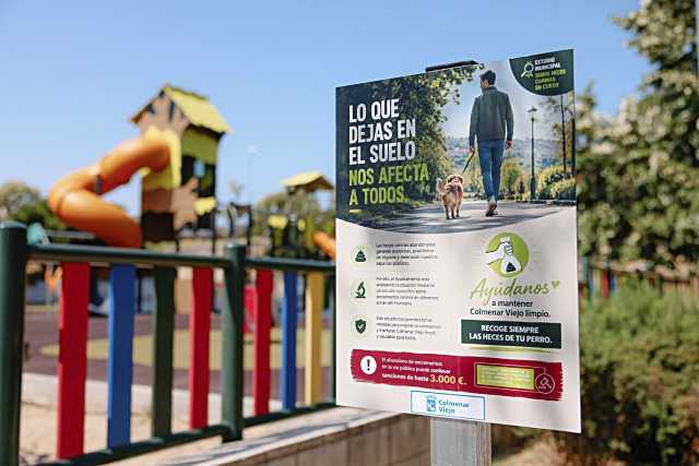 Colmenar Viejo iniciará una campaña para medir el impacto de los excrementos de perros en espacios públicos.