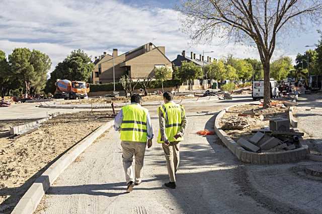 Avanza la remodelación de la avenida Monte Segovia con nuevos carriles y rotondas