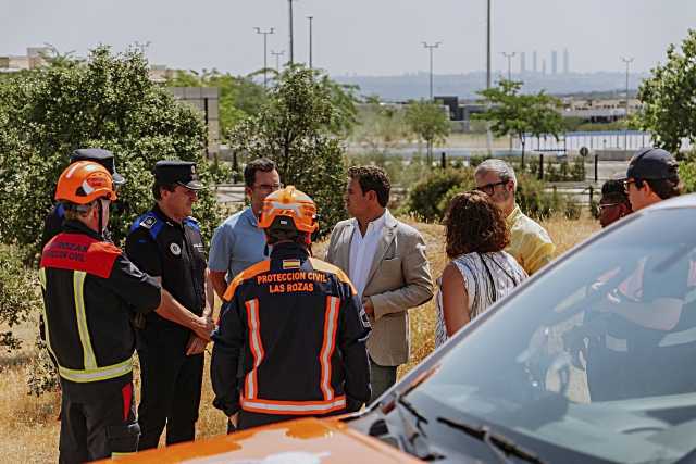Las Rozas realiza una campaña de desbroce para reducir el riesgo de incendios