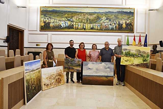 Entregados los premios del I Certamen de Pintura Rápida de la Diputación de Toledo