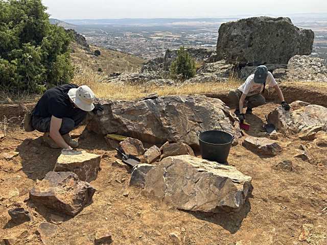 Se retoman los trabajos en el yacimiento arqueológico de la Chorrera en Los Yébenes