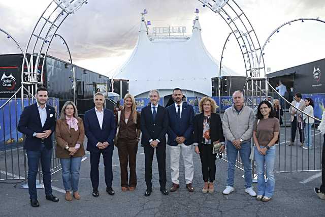 Alberto Díaz Pico inauguró el XIV Festival Internacional de Circo de Castilla y León