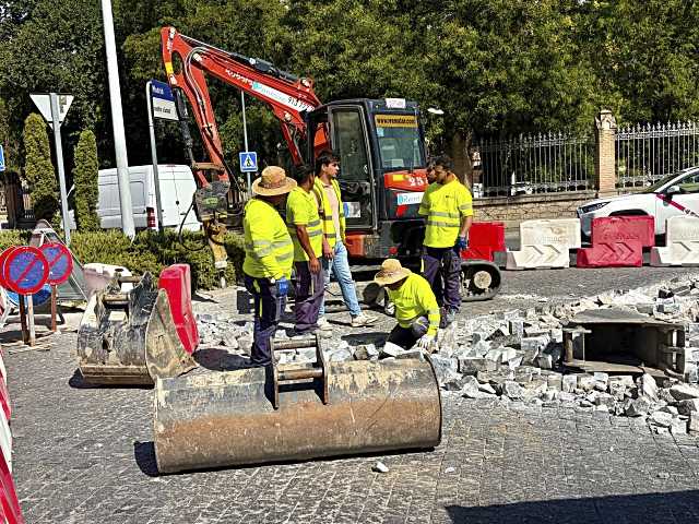 Comienzan las obras de la calle Ferocarril y aledaños de Toledo con una inversión de más de 235.000 euros