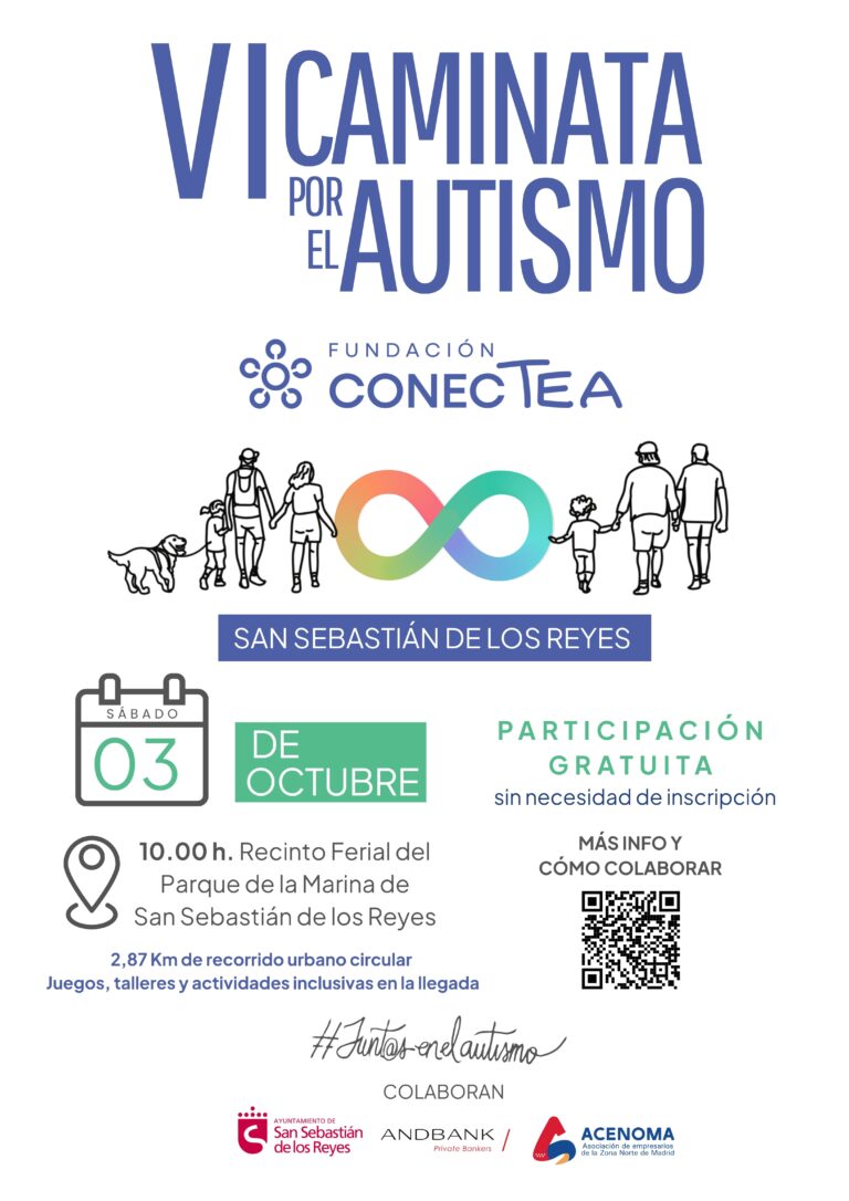 San Sebastián de los Reyes acogerá la VI Caminata por el Autismo el 3 de octubre