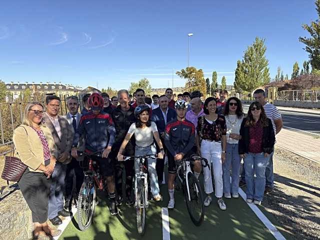 La Junta de Castilla y León rehabilita el ciclo carril Ávila-Naturávila
