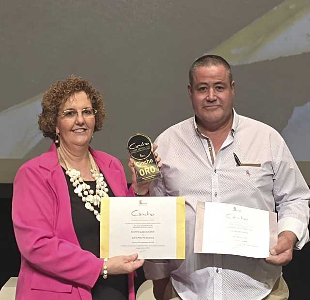 Los quesos de Fuente Albeitar de Almonacid ganaron un Cincho de Oro