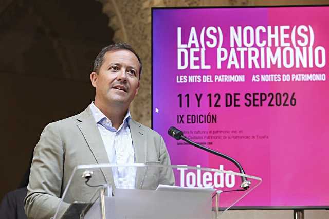 Las Noches del Patrimonio se celebrarán el 11 y 12 de septiembre en Toledo