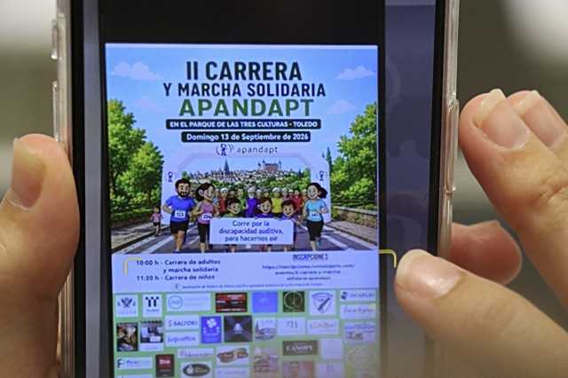 APANDAPT organiza una carrera para recaudar fondos el domingo 13 en Toledo