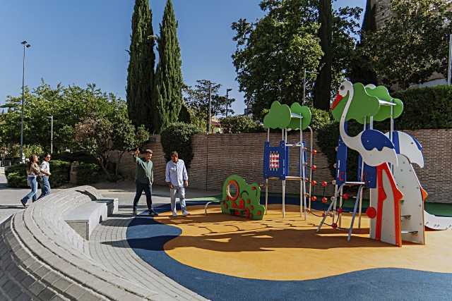 Inauguración de la remodelación integral en los jardines de Don Abel Blanco