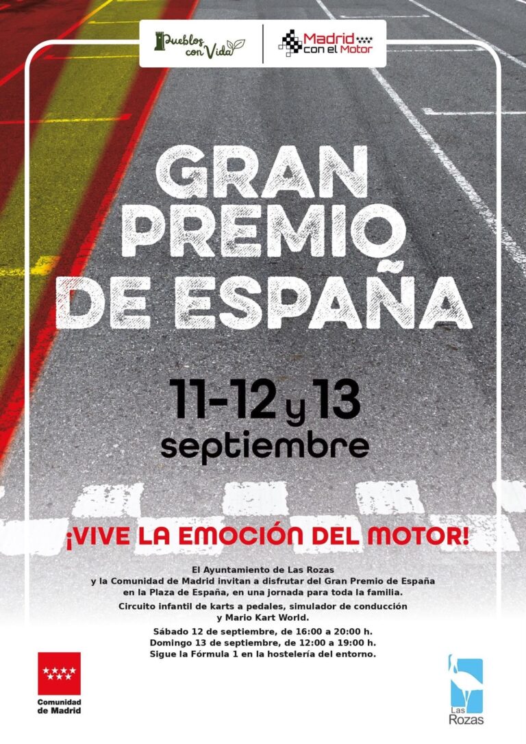 La Plaza de España de Las Rozas acogerá el evento «Madrid con el motor»