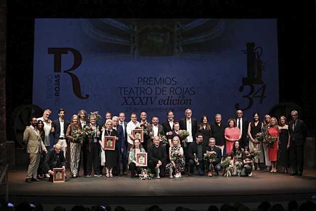 Emoción en la XXXIV edición de los Premios del Teatro de Rojas por la despedida de su director Paco Plaza