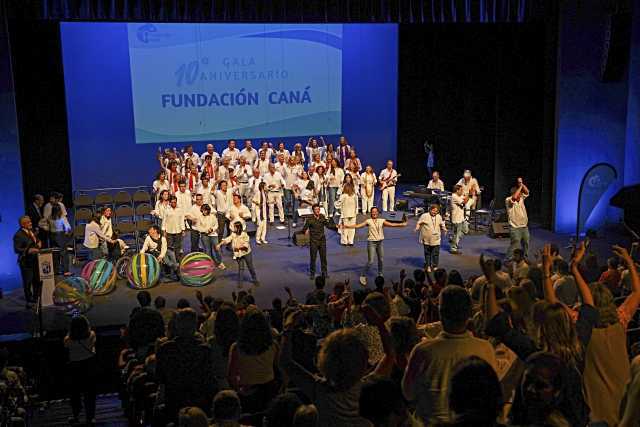 Celebración del décimo aniversario de la Fundación Caná