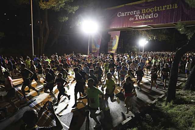 6.700 corredores tomaron parte en la XIX Carrera Popular Nocturna de Toledo