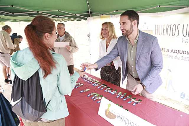 Alcobendas amplía su red de huertos urbanos con 54 nuevas parcelas en el Parque Princesa Leonor