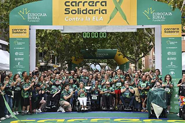 Más de 6.700 corredores han participado en la Carrera Solidaria contra el ELA de Eurocaja Rural