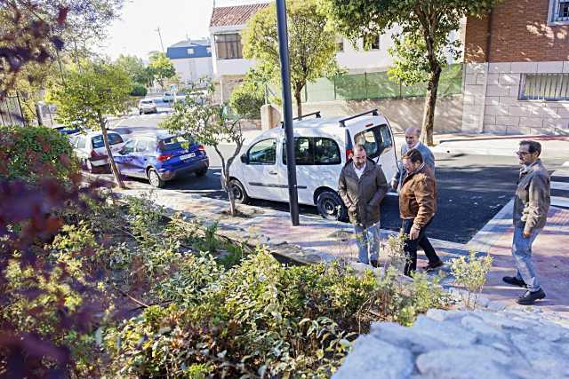 Finalizan las obras de renovación de calles en Colmenar Viejo junto al Centro de Salud Sur